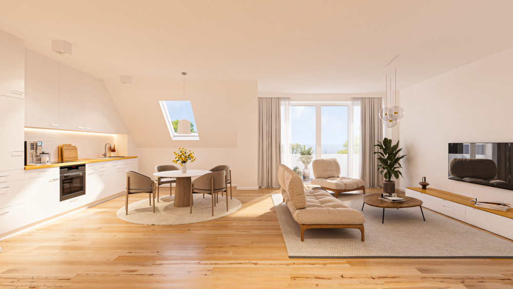 Etagenwohnung Eckernförde - 2 Zimmer, 65 m&sup2;, 365.000&euro; | Angebot:25703399