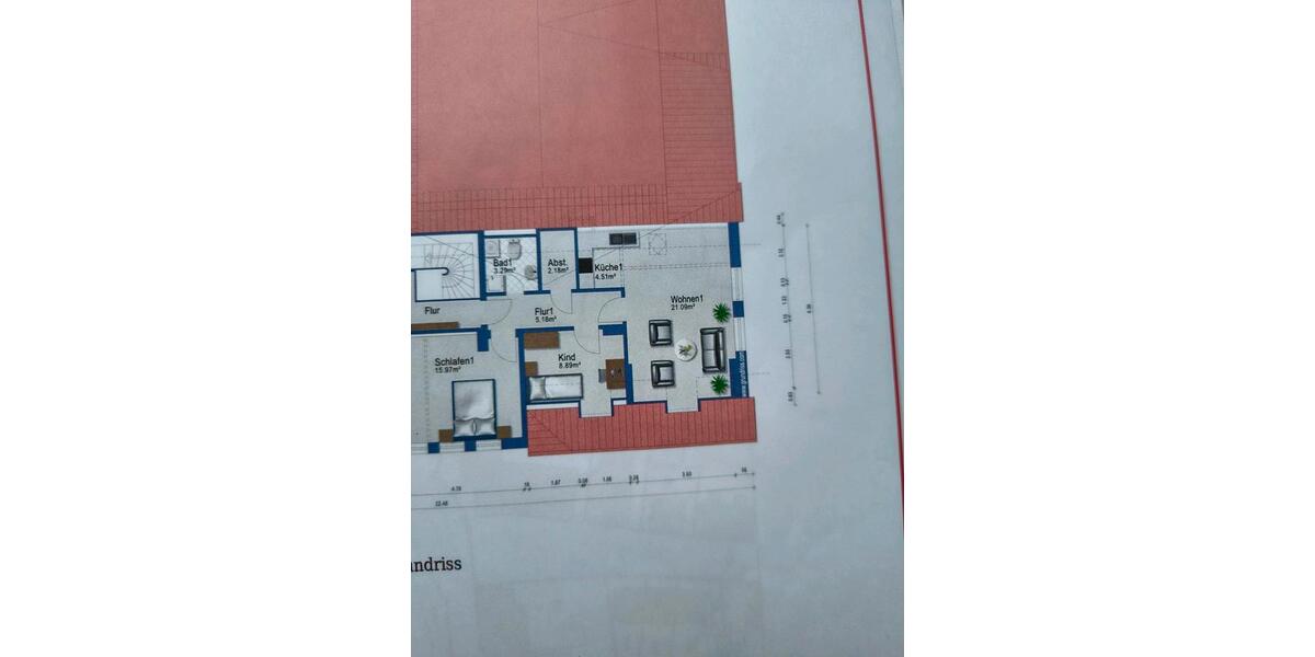 Dachgeschoßwohnung Schleswig - 2 Zimmer, 16 m&sup2;, 800&euro; | Angebot:26652139