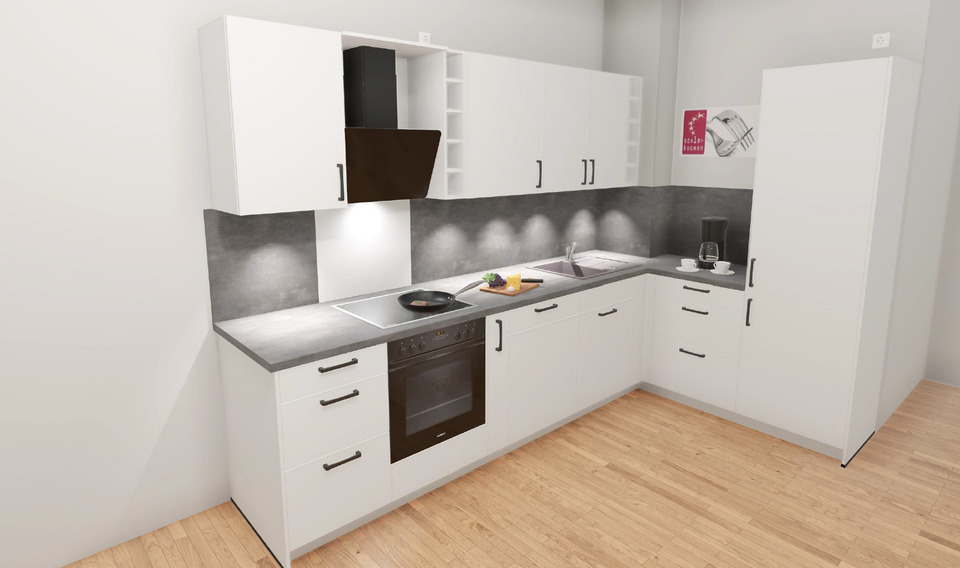 Etagenwohnung Kappeln - 2 Zimmer, 57 m&sup2;, 852&euro; | Angebot:25583214