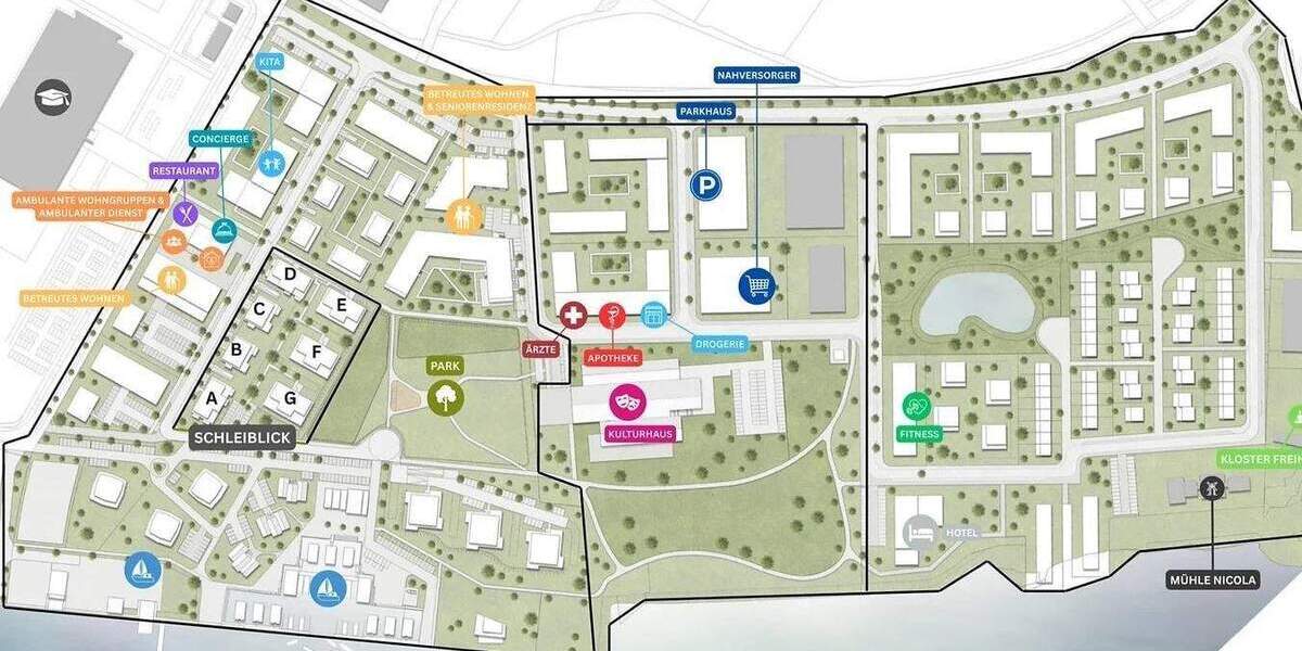 Etagenwohnung Schleswig - 2 Zimmer, 66 m&sup2;, 980&euro; | Angebot:25669951