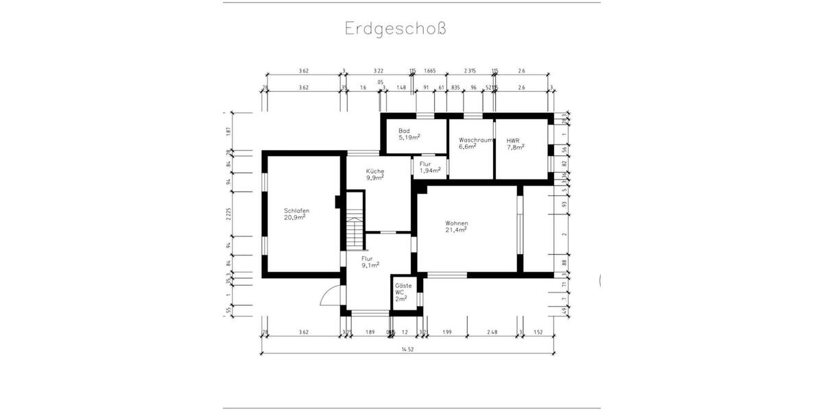Einfamilienhaus Büdelsdorf - 4 Zimmer, 110 m&sup2;, 970&euro; | Angebot:26554345
