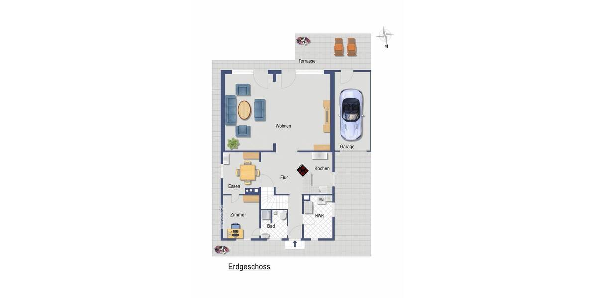 Einfamilienhaus Schleswig - 5 Zimmer, 140 m&sup2;, 215.000&euro; | Angebot:25705479