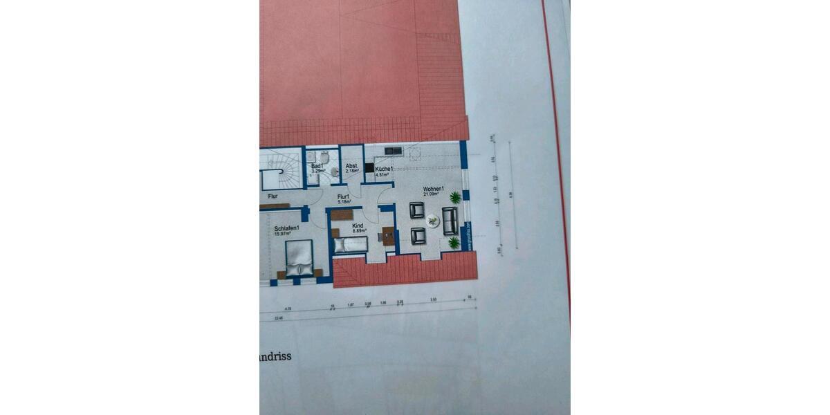 Dachgeschoßwohnung Schleswig - 2 Zimmer, 9 m&sup2;, 700&euro; | Angebot:26652140