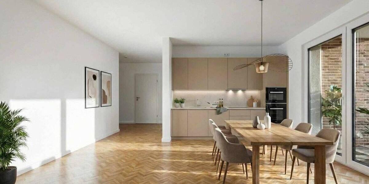 Etagenwohnung Kappeln - 2 Zimmer, 59 m&sup2;, 234.500&euro; | Angebot:25776504