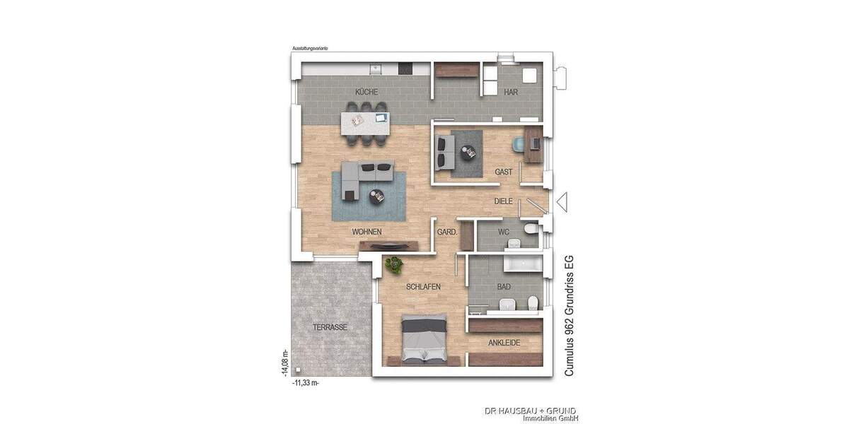 Bungalow Rieseby - 3 Zimmer, 126 m&sup2;, 402.400&euro; | Angebot:25742800