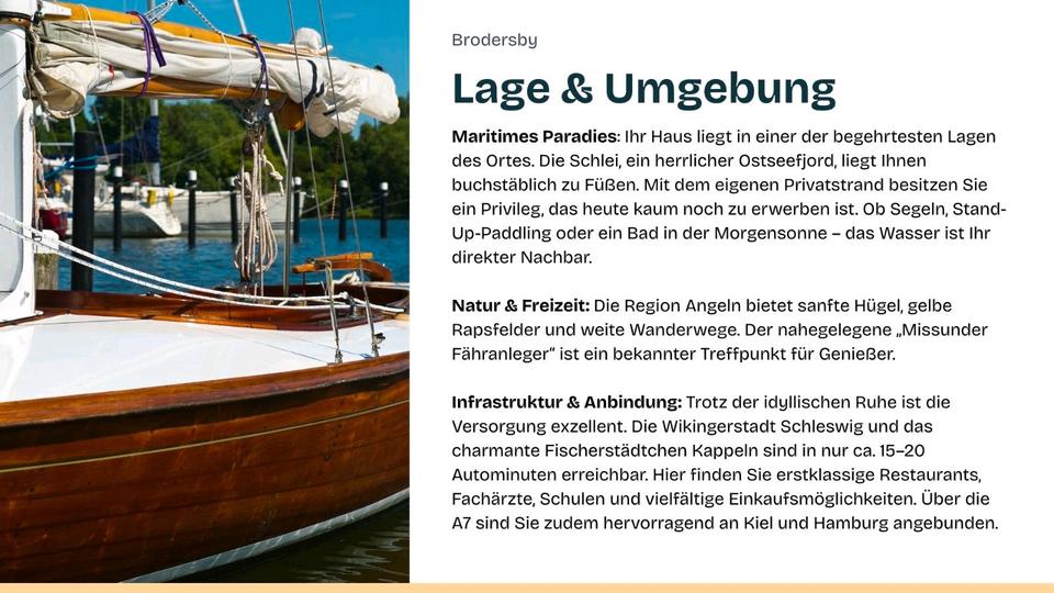 Einfamilienhaus Brodersby-Goltoft Goltoft - 6.5 Zimmer, 151 m&sup2;, 850.000&euro; | Angebot:25333652