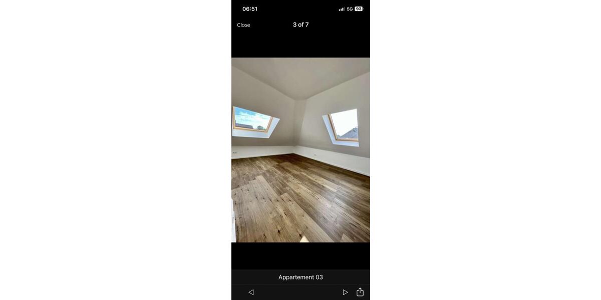 Dachgeschoßwohnung Eckernförde - 1 Zimmer, 35 m&sup2;, 770&euro; | Angebot:26646830