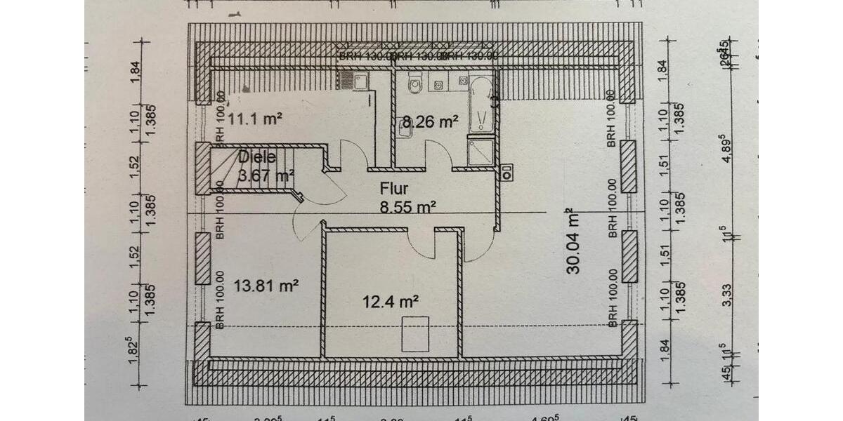 Dachgeschoßwohnung Schwabstedt - 3 Zimmer, 80 m&sup2;, 720&euro; | Angebot:25963518