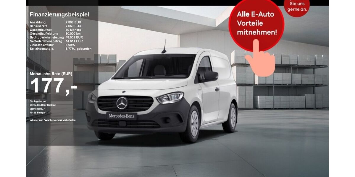 Mercedes-Benz eCitan 3.425 km 23.193 &euro; Rendsburg 24768