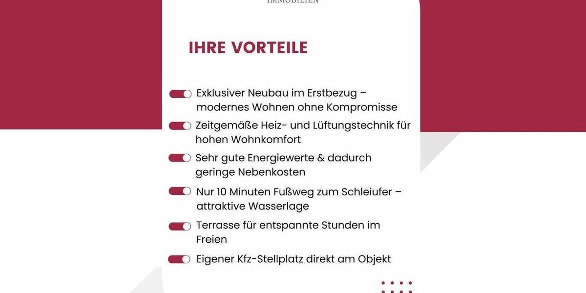 Etagenwohnung Kappeln - 2 Zimmer, 59 m&sup2;, 234.500&euro; | Angebot:25821080