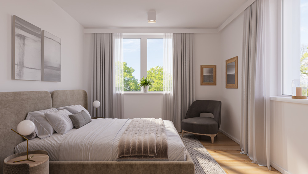 Etagenwohnung Eckernförde - 2 Zimmer, 53 m&sup2;, 289.000&euro; | Angebot:25780066