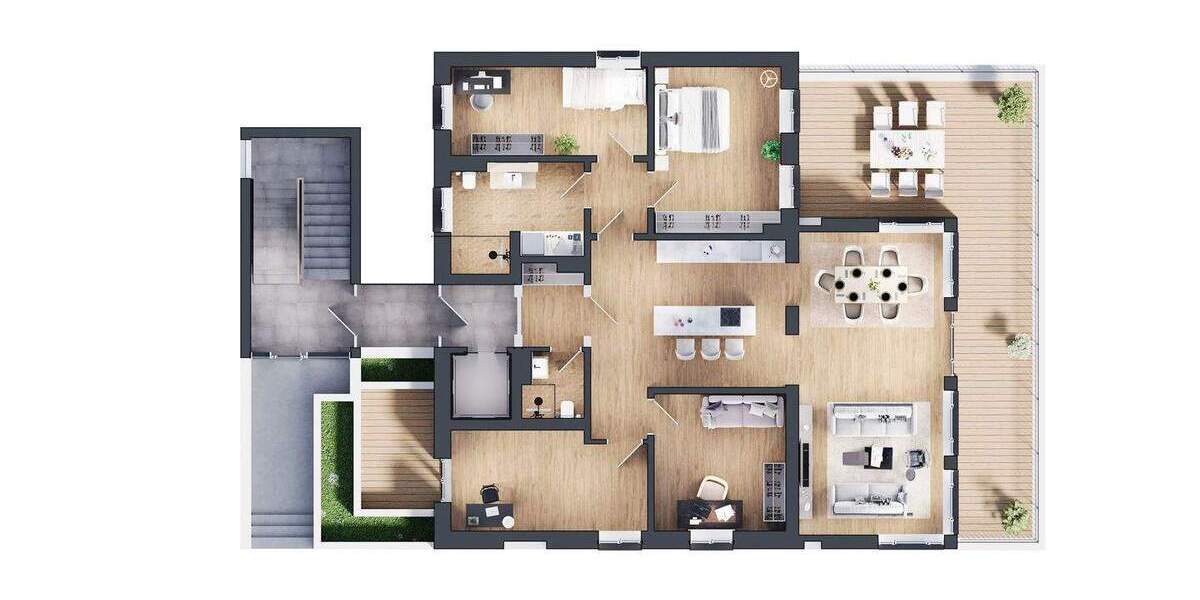 Etagenwohnung Eckernförde Borby - 5 Zimmer, 156 m&sup2;, 2.150.000&euro; | Angebot:25703398