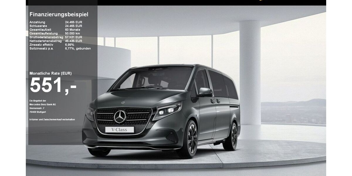 Mercedes-Benz V 220 9.999 km 69.900 &euro; Rendsburg 24768
