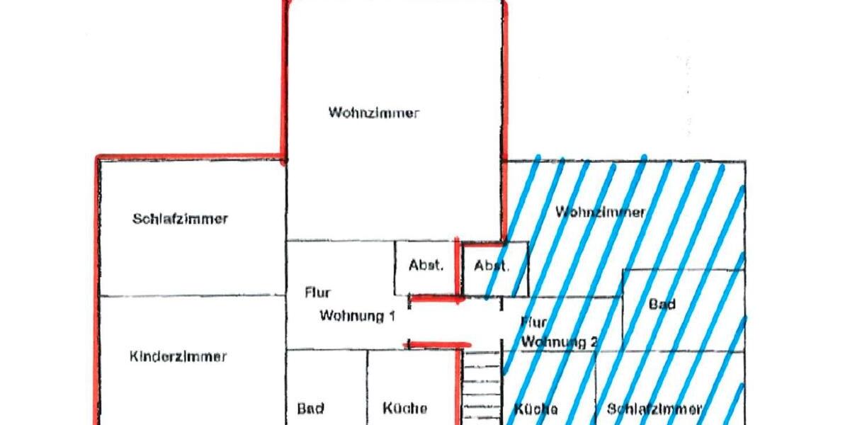 Maisonettenwohnung Westerrönfeld - 4 Zimmer, 135 m&sup2;, 1.350&euro; | Angebot:25974196