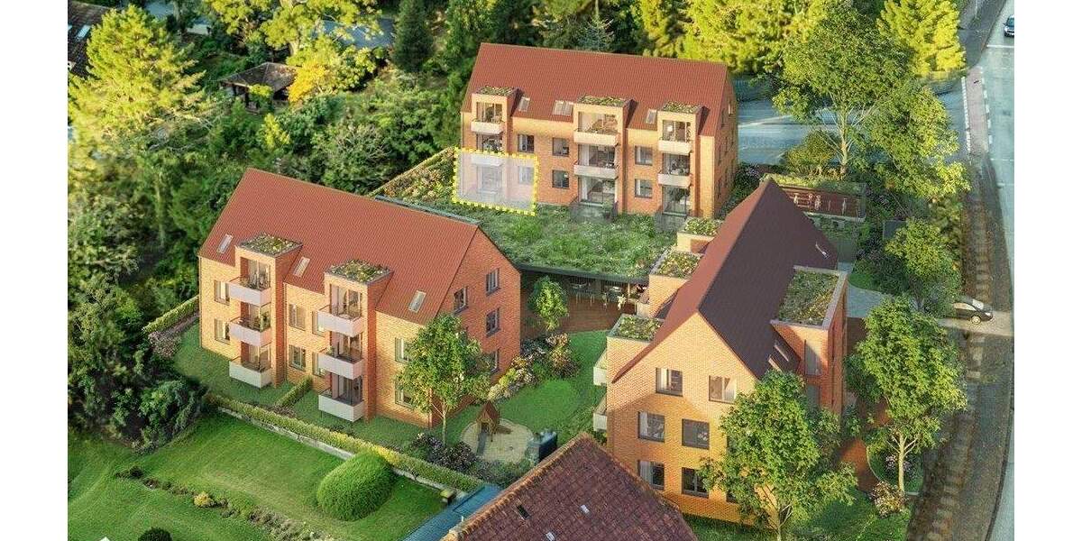 Etagenwohnung Eckernförde - 2 Zimmer, 65 m&sup2;, 349.000&euro; | Angebot:25802154