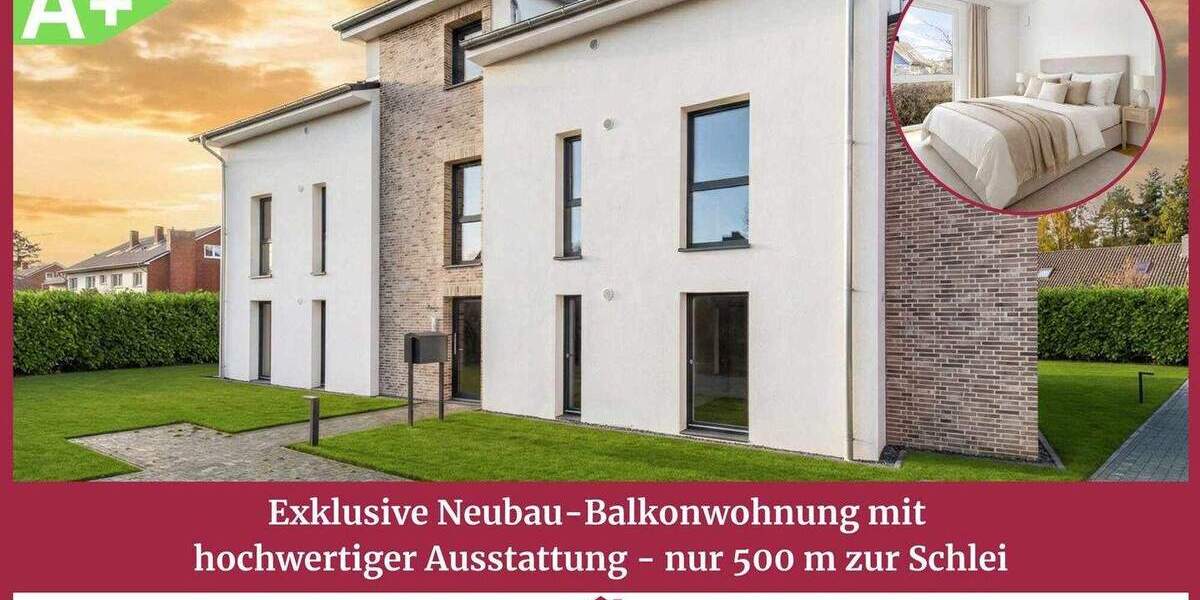 Etagenwohnung Kappeln - 2 Zimmer, 59 m&sup2;, 259.000&euro; | Angebot:25846211