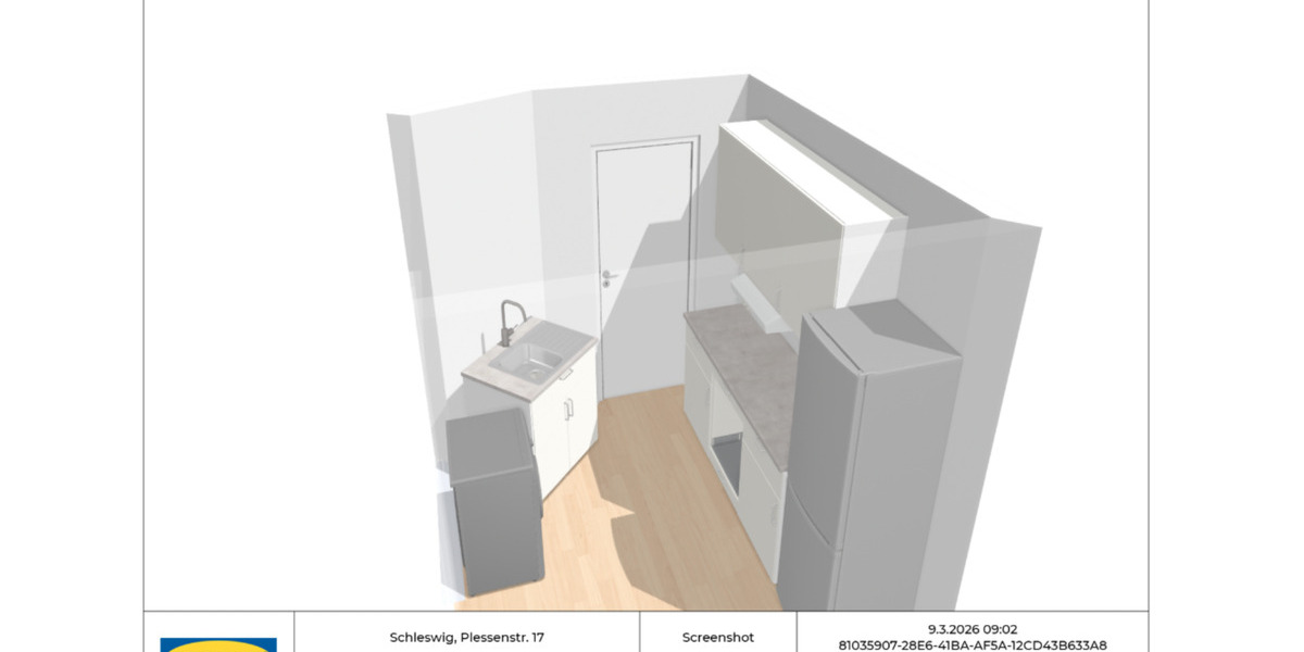 Etagenwohnung Schleswig - 2.5 Zimmer, 68 m&sup2;, 625&euro; | Angebot:25319834