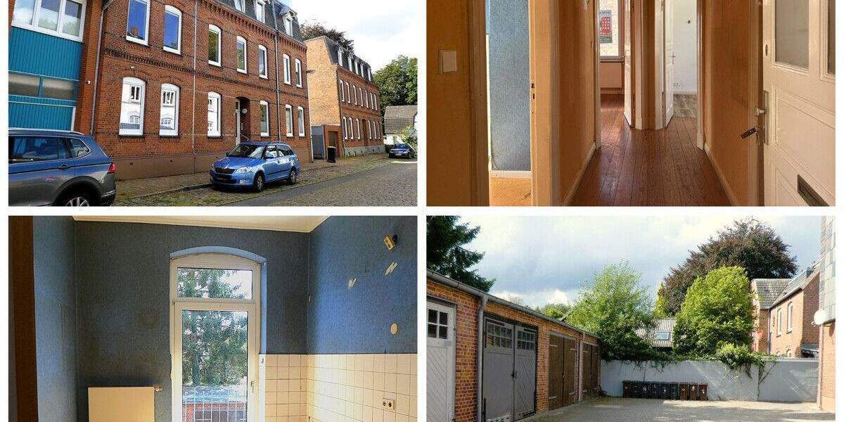 Etagenwohnung Rendsburg - 3 Zimmer, 63 m&sup2;, 95.000&euro; | Angebot:25844877