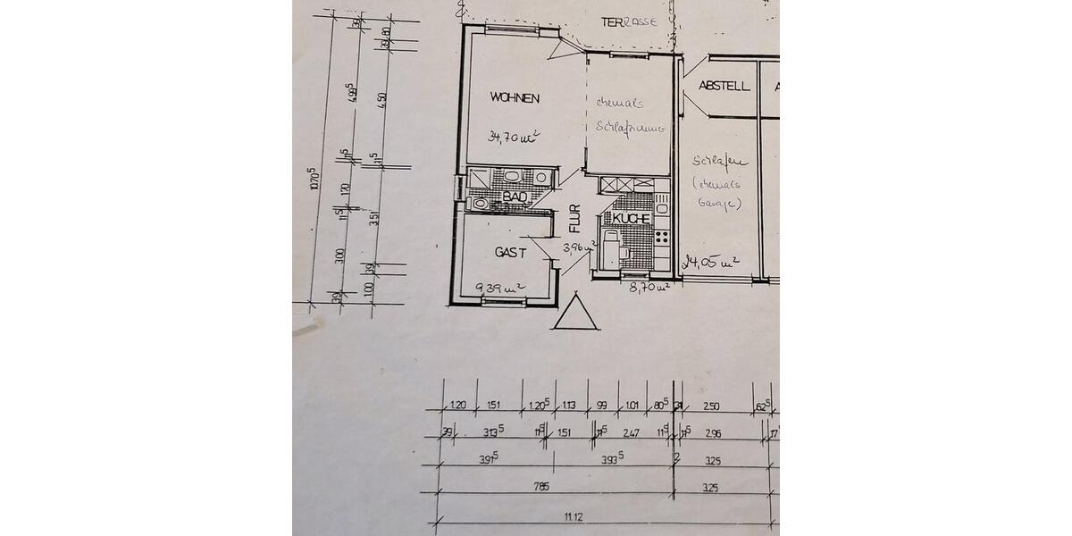Reihenhaus Kropp - 3 Zimmer, 88 m&sup2;, 235.000&euro; | Angebot:25098075