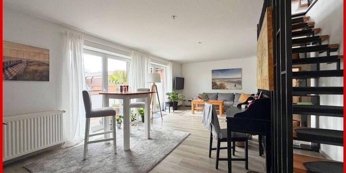 Etagenwohnung Schleswig - 3 Zimmer, 98 m&sup2;, 730&euro; | Angebot:26629636