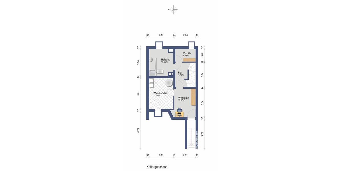Reihenendhaus Schleswig - 5 Zimmer, 103 m&sup2;, 275.000&euro; | Angebot:26617844