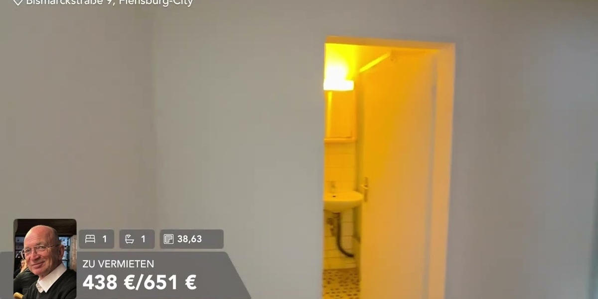 Etagenwohnung Tastrup - 1 Zimmer, 39 m&sup2;, 438&euro; | Angebot:25789709