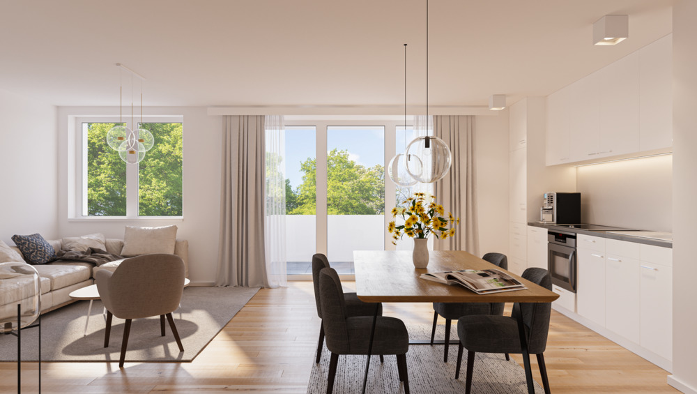 Etagenwohnung Eckernförde - 2 Zimmer, 68 m&sup2;, 367.000&euro; | Angebot:25703403