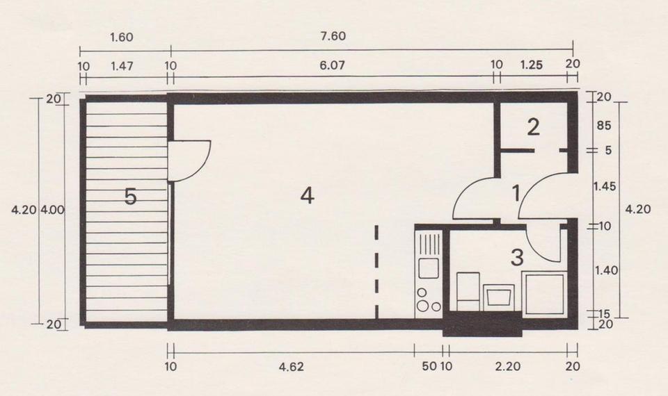 Etagenwohnung Damp - 1 Zimmer, 32 m&sup2;, 159.000&euro; | Angebot:25430009