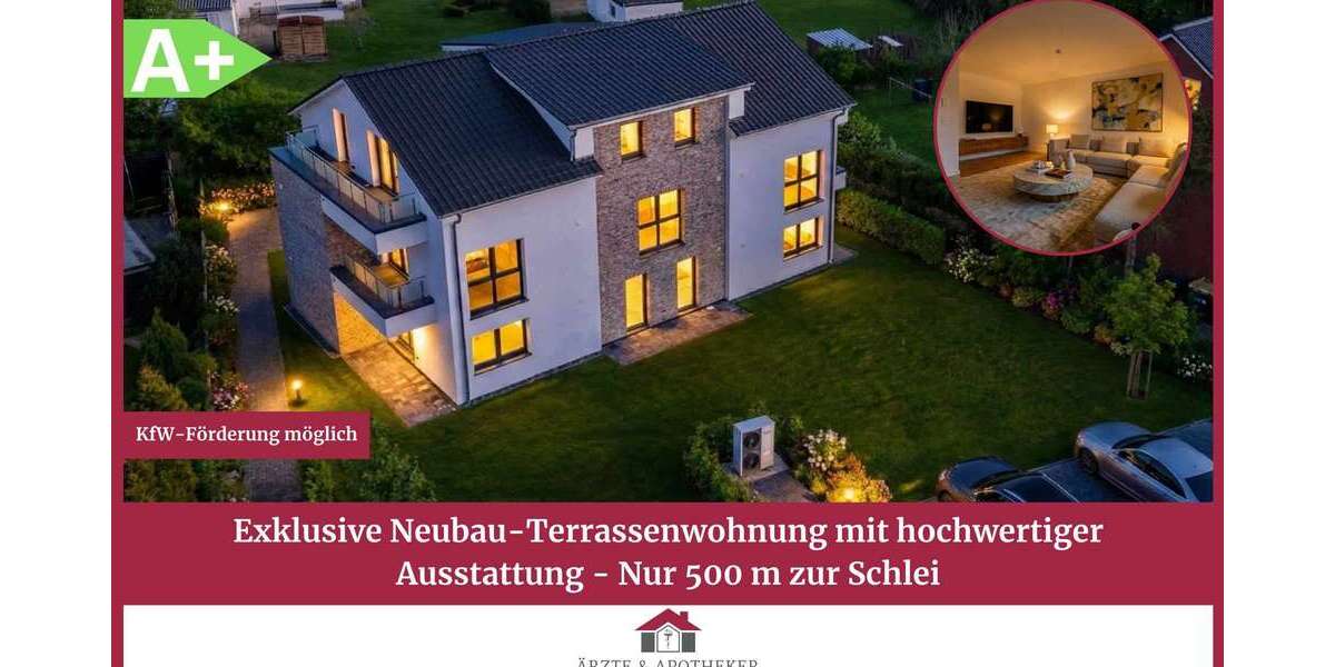Etagenwohnung Kappeln - 2 Zimmer, 60 m&sup2;, 234.500&euro; | Angebot:26684391
