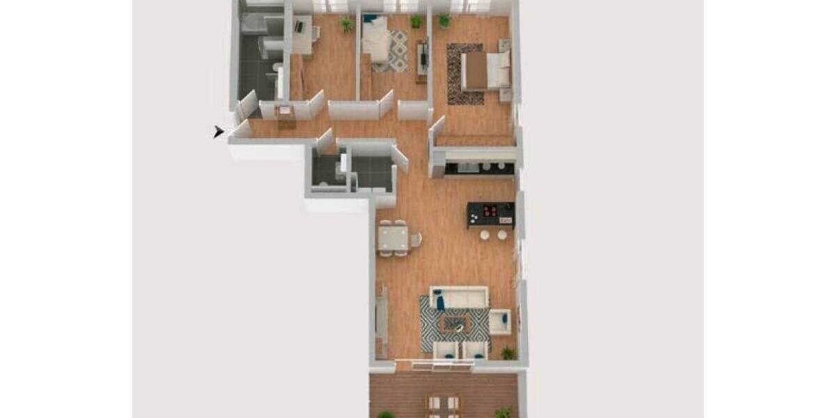 Etagenwohnung Schleswig - 4 Zimmer, 117 m&sup2;, 681.000&euro; | Angebot:25670607