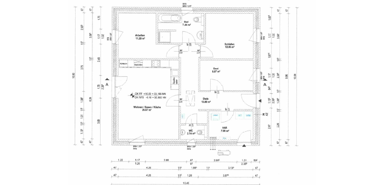 Bungalow Süderbrarup - 4 Zimmer, 90 m&sup2;, 395.000&euro; | Angebot:25674264