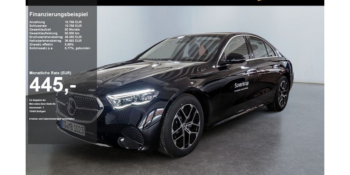 Mercedes-Benz E 200 8.500 km 55.450 &euro; Rendsburg 24768