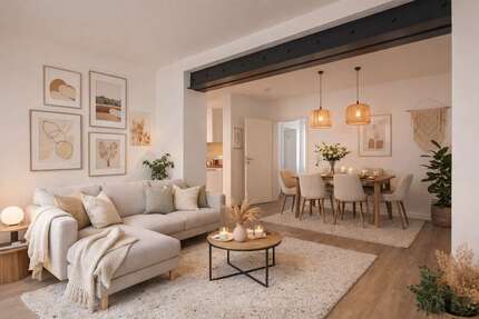 Wohnung Kappeln - 2 Zimmer, 48 m&sup2;, 660&euro; | Angebot:25874504