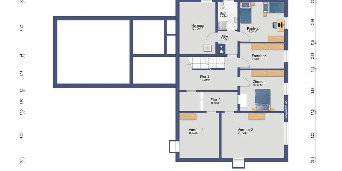 Einfamilienhaus Schleswig - 9 Zimmer, 259 m&sup2;, 275.000&euro; | Angebot:26029303