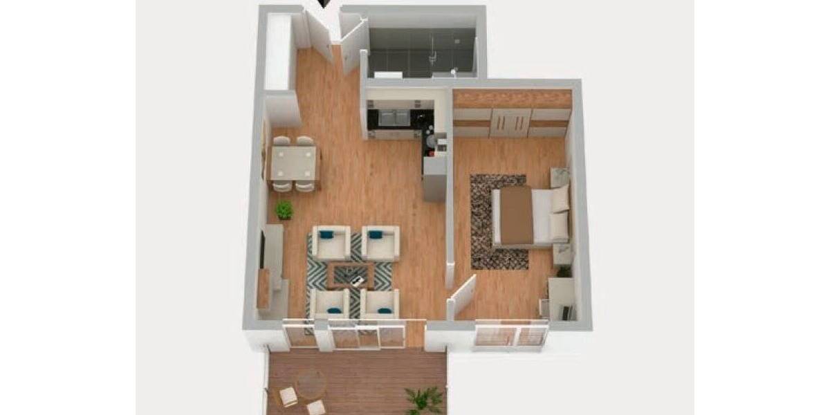 Etagenwohnung Schleswig - 2 Zimmer, 63 m&sup2;, 381.000&euro; | Angebot:25668149