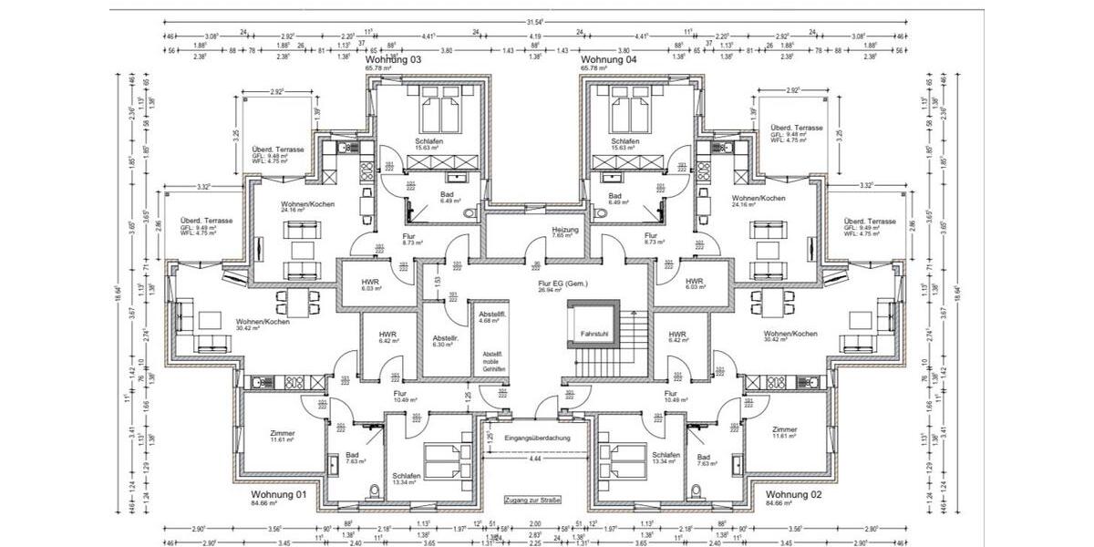 Etagenwohnung Owschlag - 2 Zimmer, 20 m&sup2;, 875&euro; | Angebot:25881942