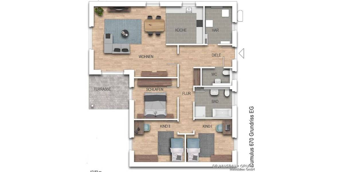 Bungalow Fleckeby / Götheby Götheby - 4 Zimmer, 134 m&sup2;, 435.100&euro; | Angebot:25971066