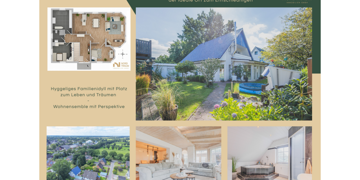 Einfamilienhaus Tetenhusen - 12 Zimmer, 339 m&sup2;, 529.000&euro; | Angebot:25832744