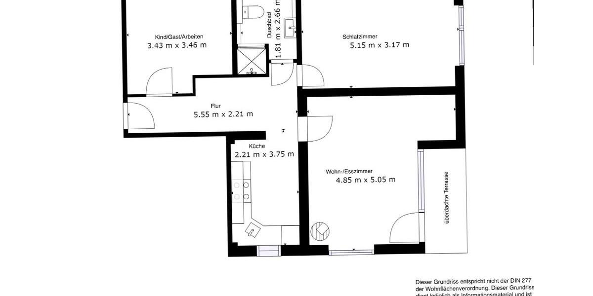 Erdgeschoßwohnung Tastrup - 3 Zimmer, 69 m&sup2;, 250.000&euro; | Angebot:24867191