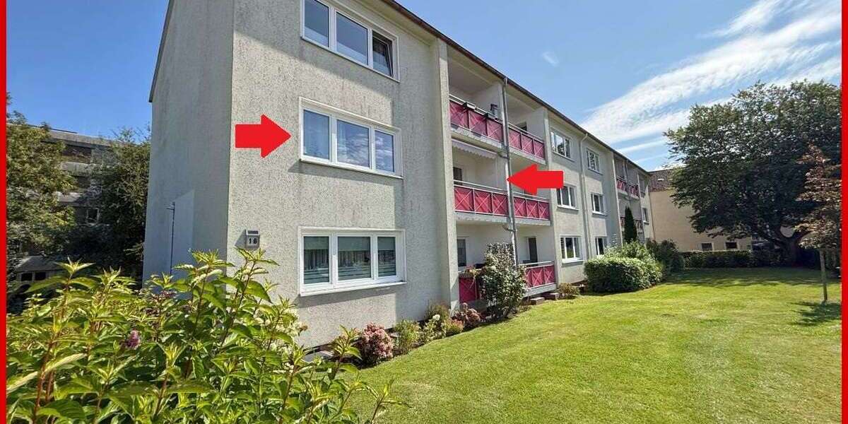 Etagenwohnung Schleswig - 3 Zimmer, 65 m&sup2;, 137.500&euro; | Angebot:27344801