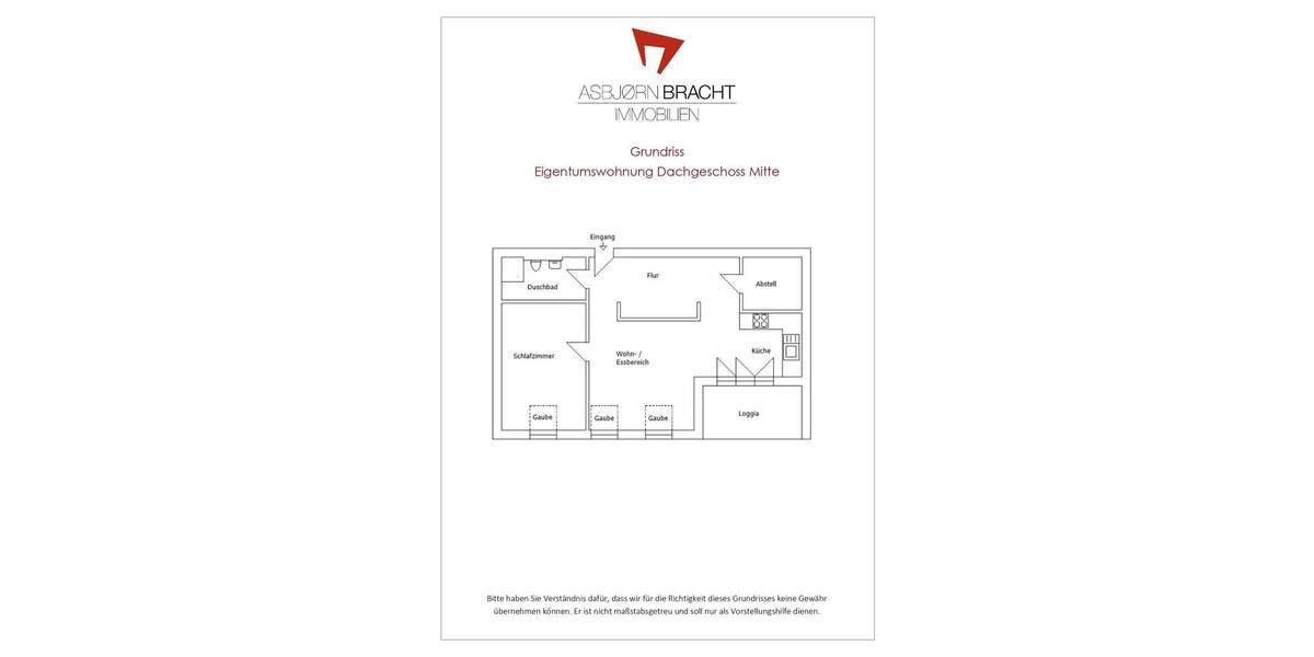 Etagenwohnung Rendsburg - 2 Zimmer, 71 m&sup2;, 360.000&euro; | Angebot:25704275