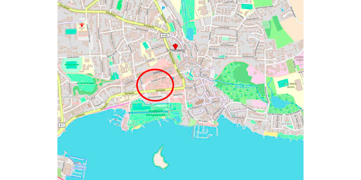 Gewerbeobjekt Schleswig - 1.936&euro; | Angebot:19154307