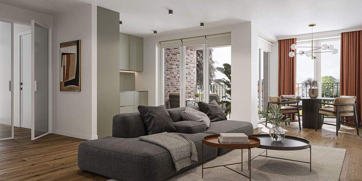 Etagenwohnung Eckernförde - 2 Zimmer, 54 m&sup2;, 315.000&euro; | Angebot:25938499