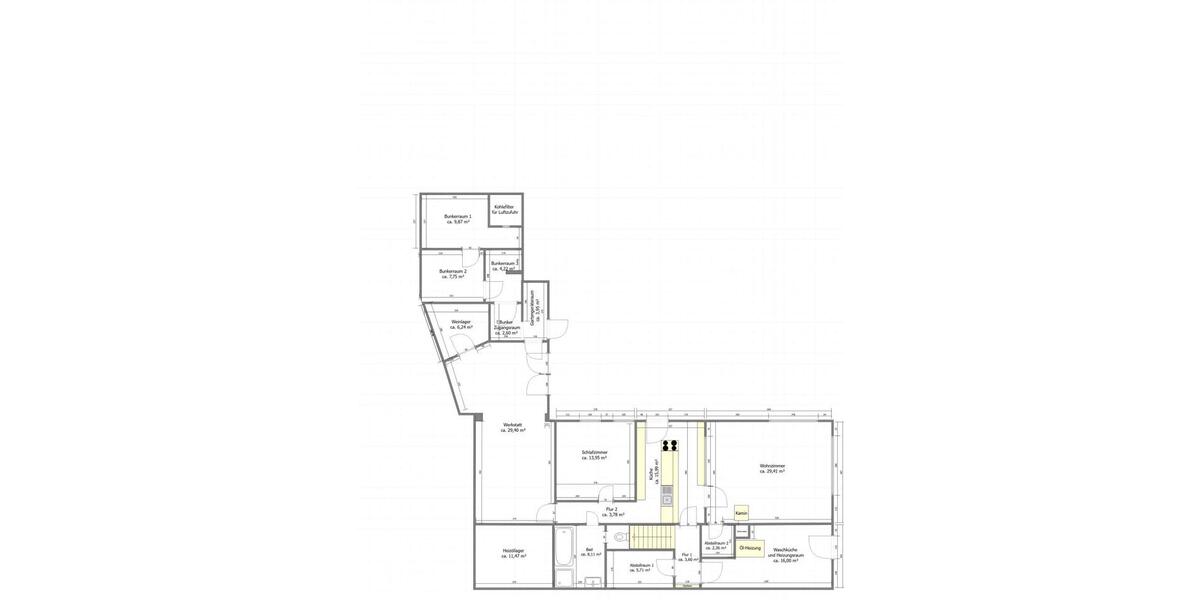 Einfamilienhaus Holtsee - 11 Zimmer, 350 m&sup2;, 675.000&euro; | Angebot:22227267