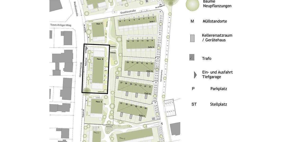 Terrassenwohnung Schleswig Altstadt - 2 Zimmer, 59 m&sup2;, 397&euro; | Angebot:25704060