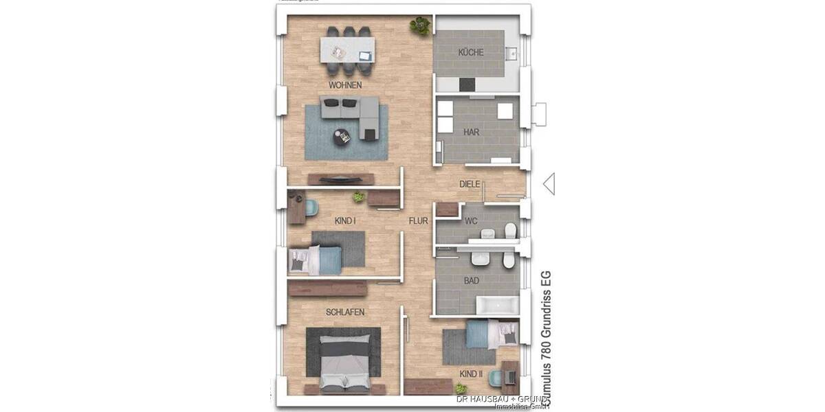 Bungalow Güby - 4 Zimmer, 127 m&sup2;, 396.400&euro; | Angebot:25986107