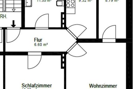 Wohnung Rendsburg - 3 Zimmer, 76 m&sup2;, 795&euro; | Angebot:25637154