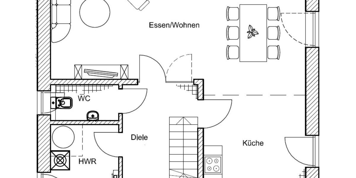 Einfamilienhaus Mittelangeln - 4 Zimmer, 100 m&sup2;, 1.850&euro; | Angebot:25887448