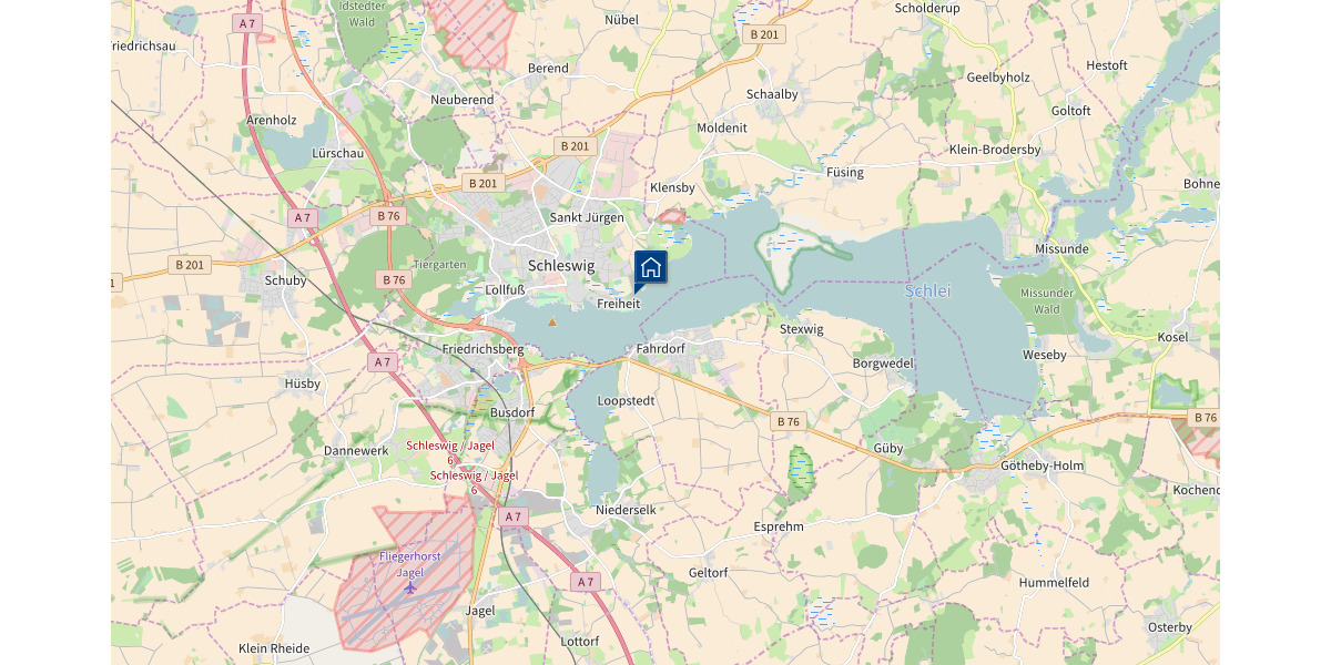 Etagenwohnung Schleswig - 2 Zimmer, 55 m&sup2;, 299.000&euro; | Angebot:25674257