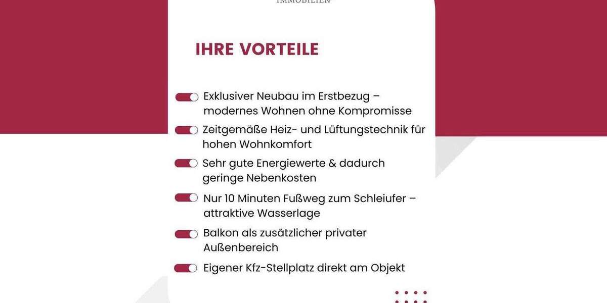 Etagenwohnung Kappeln - 2 Zimmer, 59 m&sup2;, 254.000&euro; | Angebot:25846210